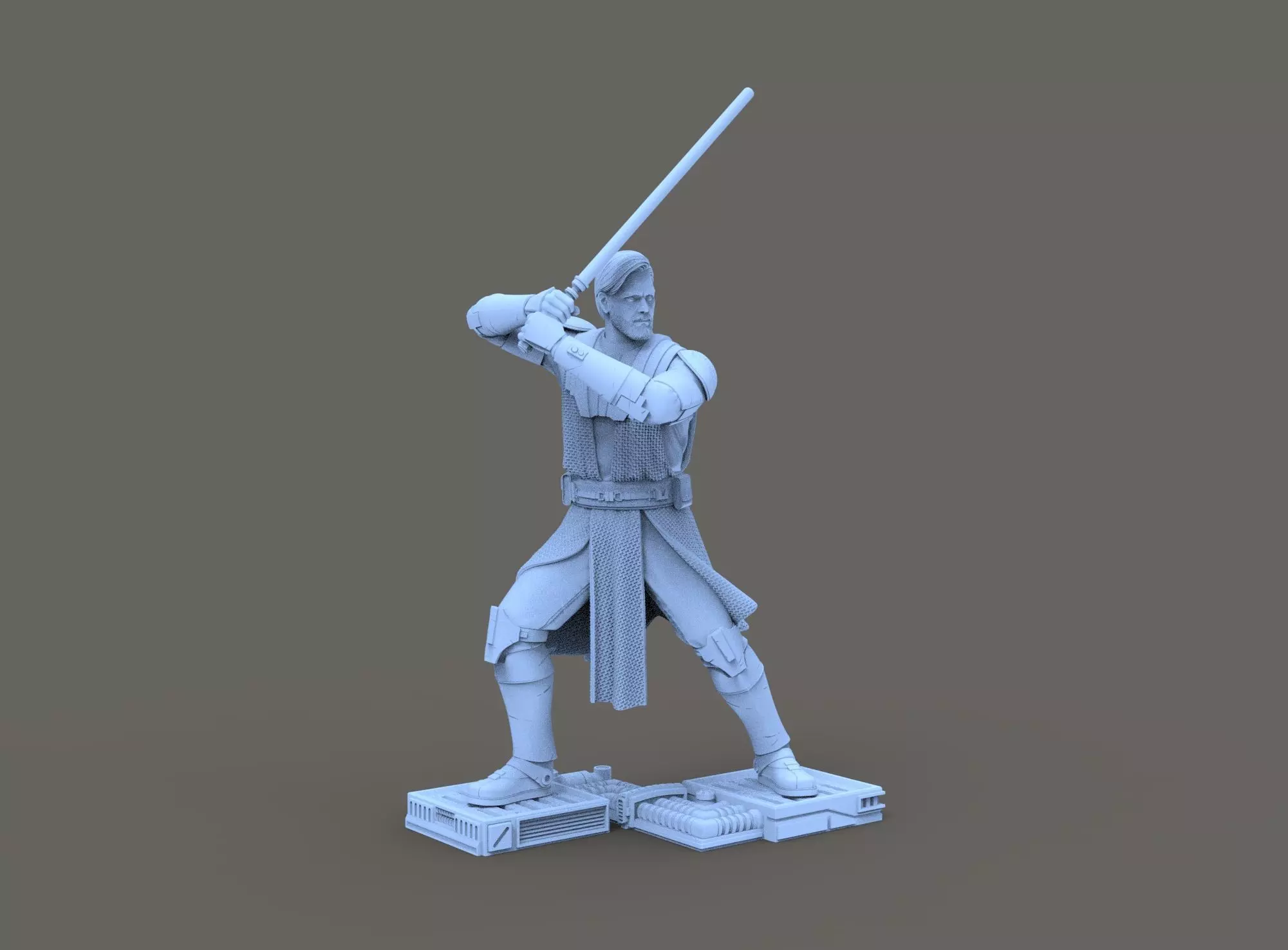 Obi Wan Kenobi Star Wars for 3d printing 3D model_0