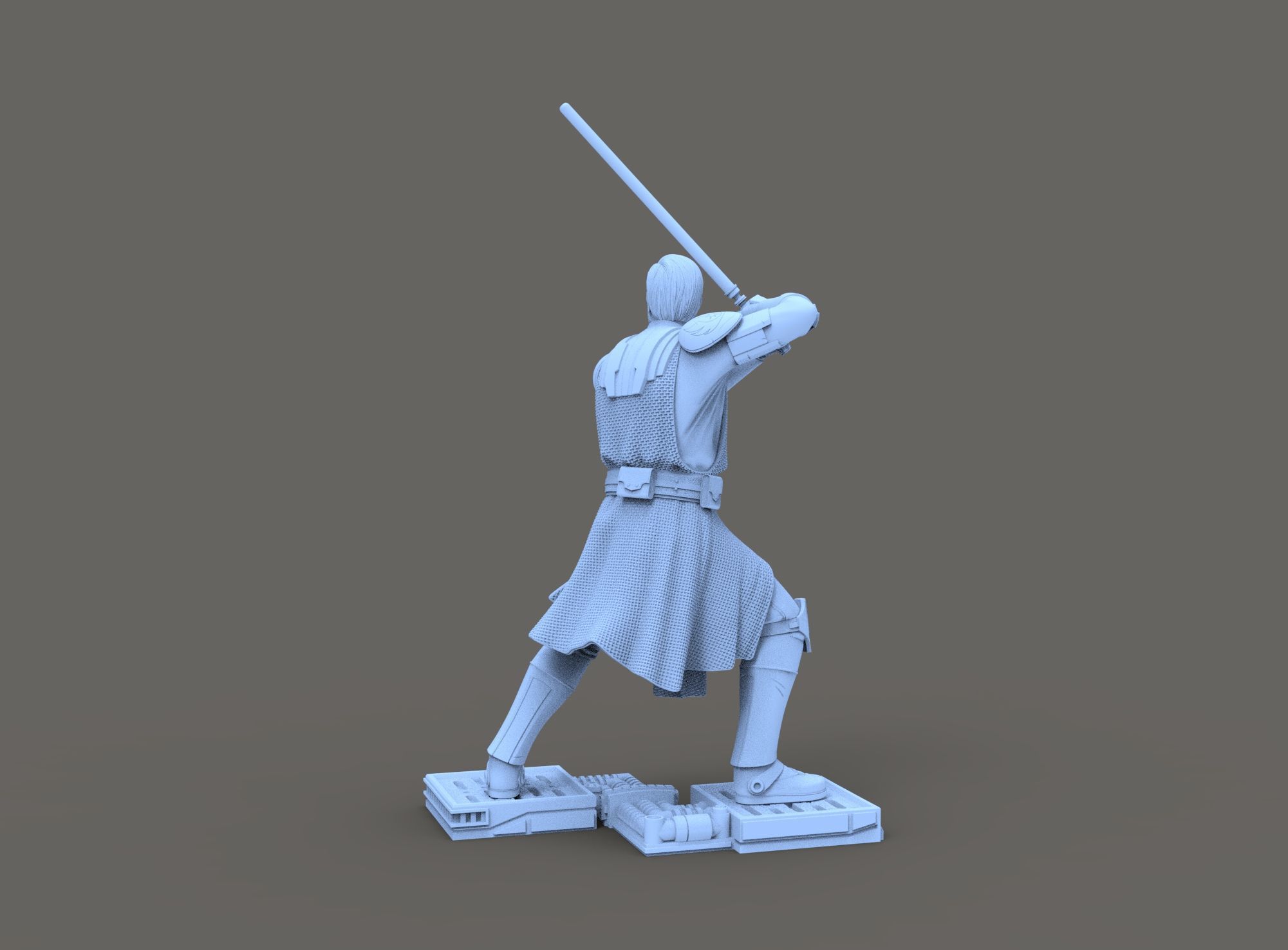 Obi Wan Kenobi Star Wars for 3d printing 3D model_2