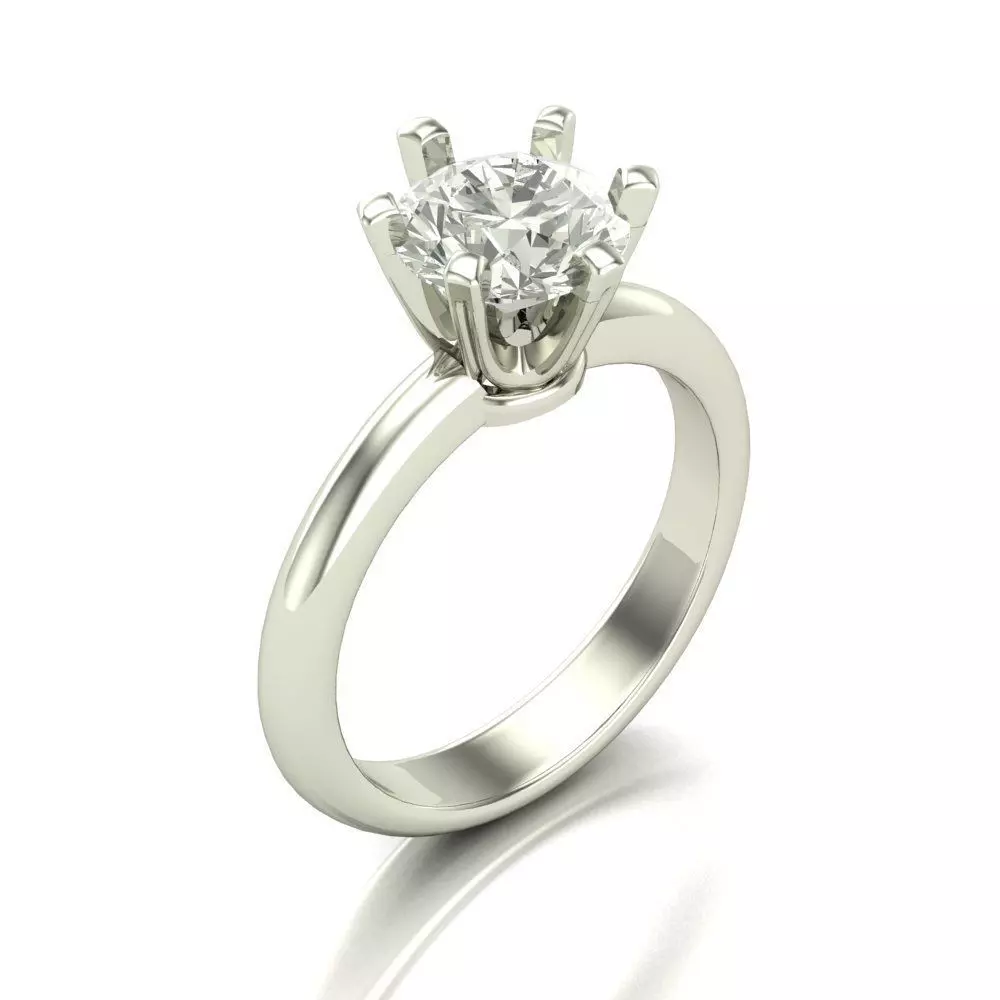 Engagement Ring 3D print model