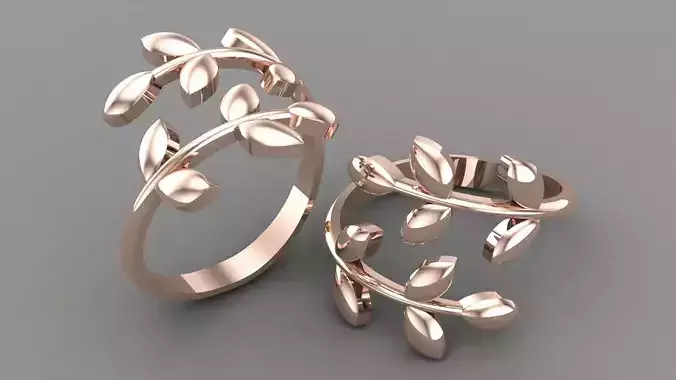 Olive Leaf Ring 