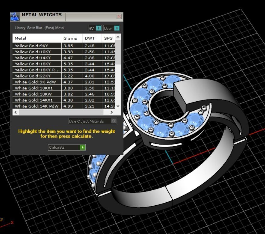 beautiful ring 3D print model_14