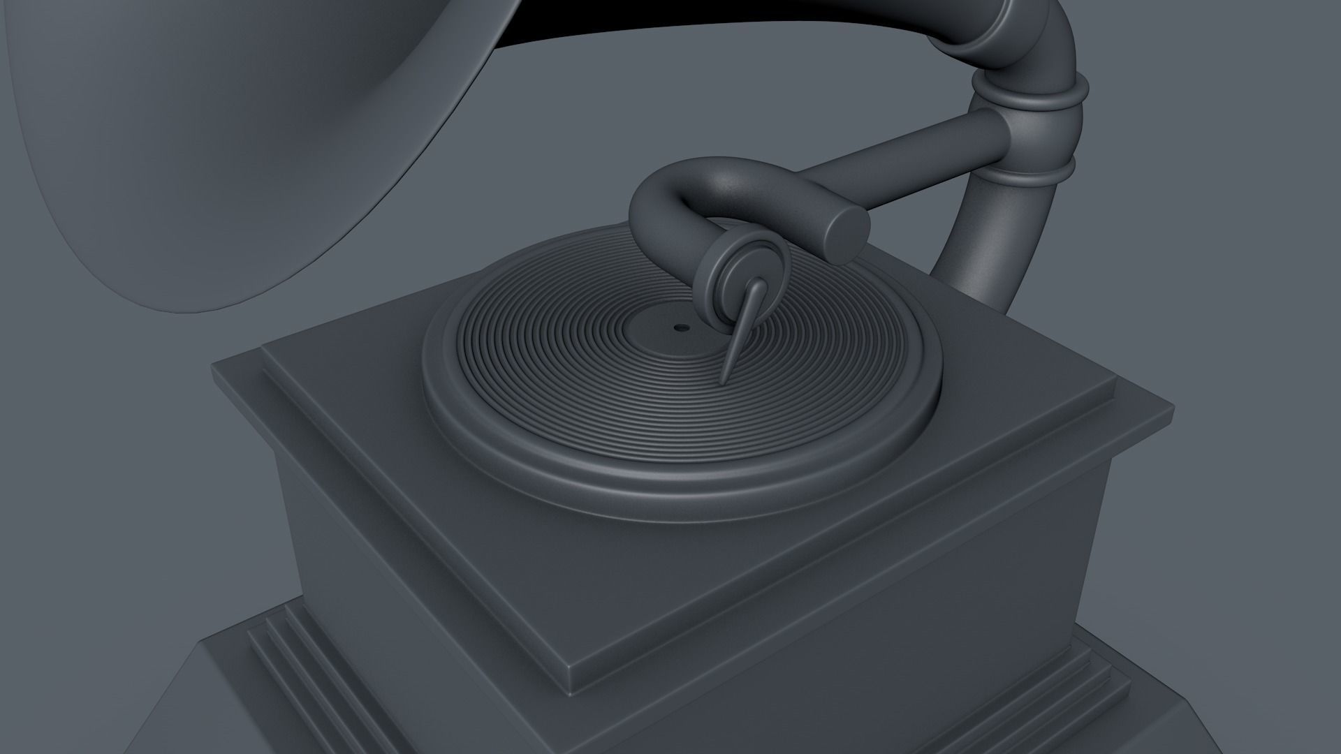 Grammys Music Award Trophy 3D model_7