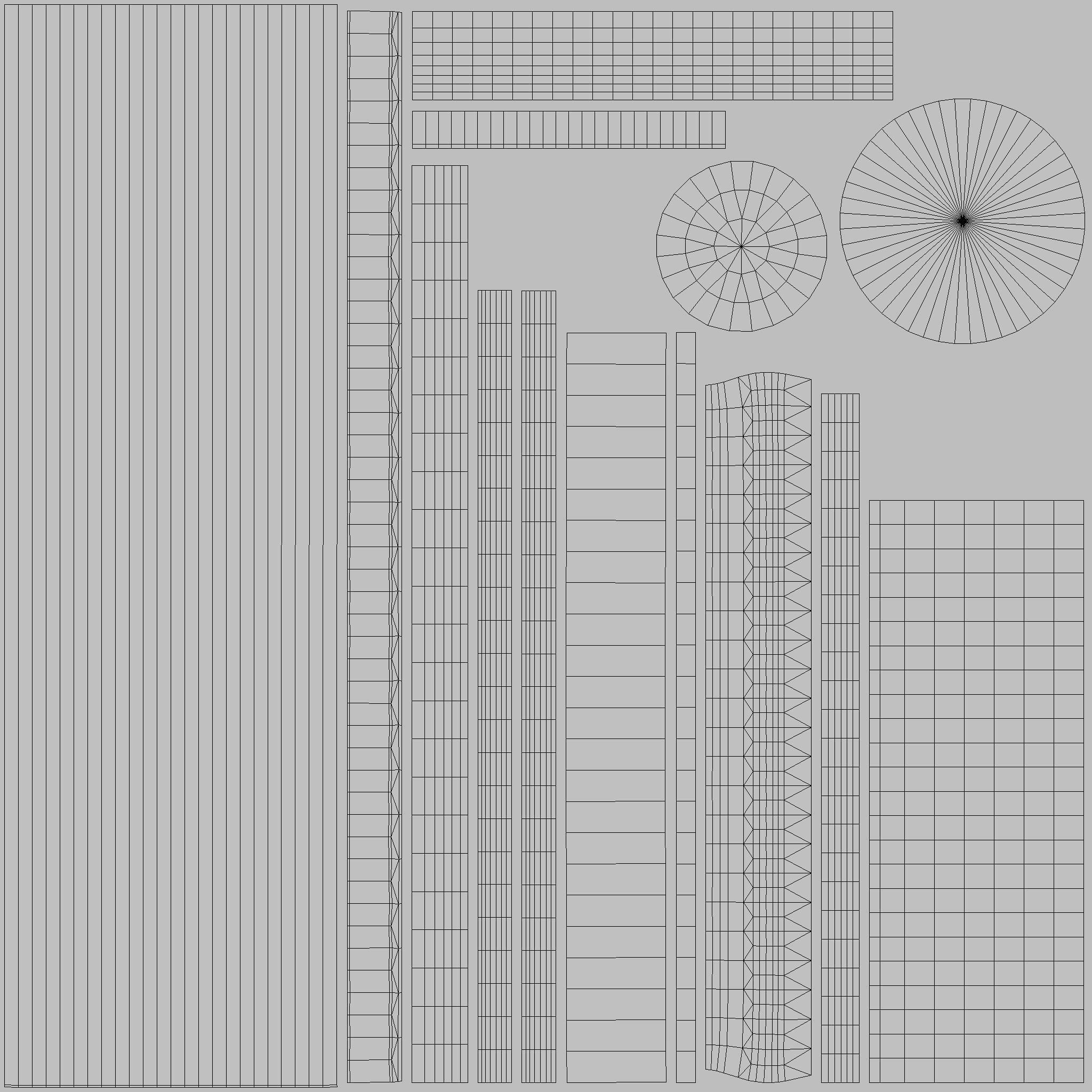 Street Bollard 11 PBR Game Ready Low-poly 3D model_15