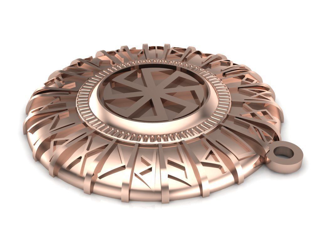 Pendant Symbols 3D print model_4