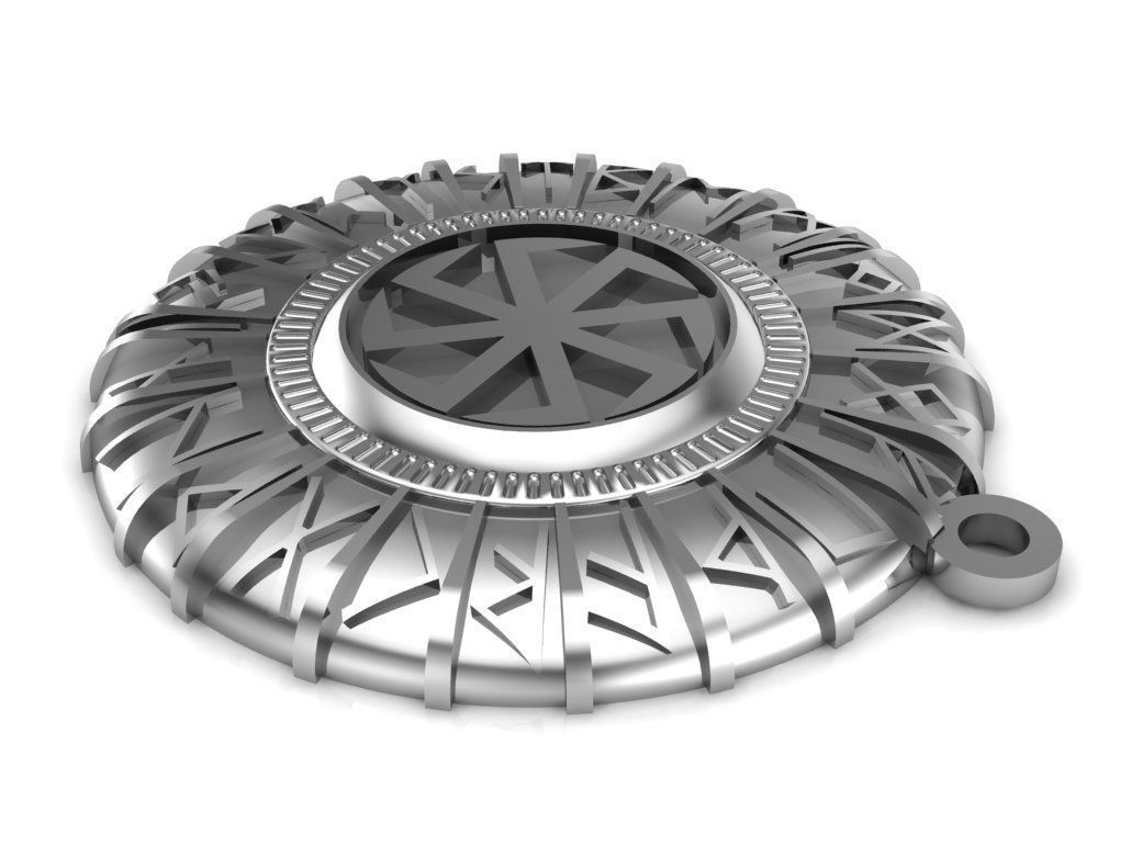 Pendant Symbols 3D print model_6