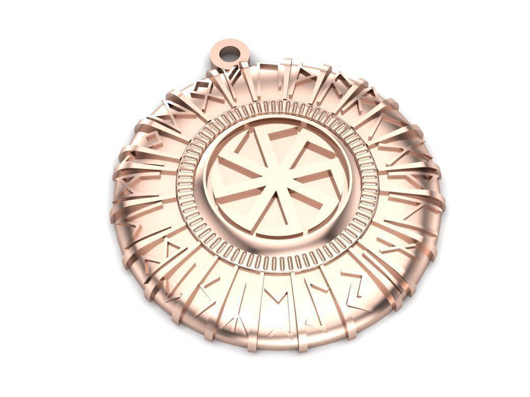 Pendant Symbols 3D print model_3