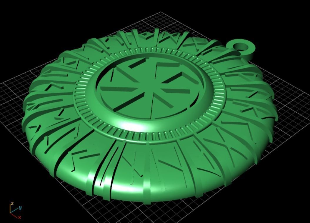 Pendant Symbols 3D print model_13