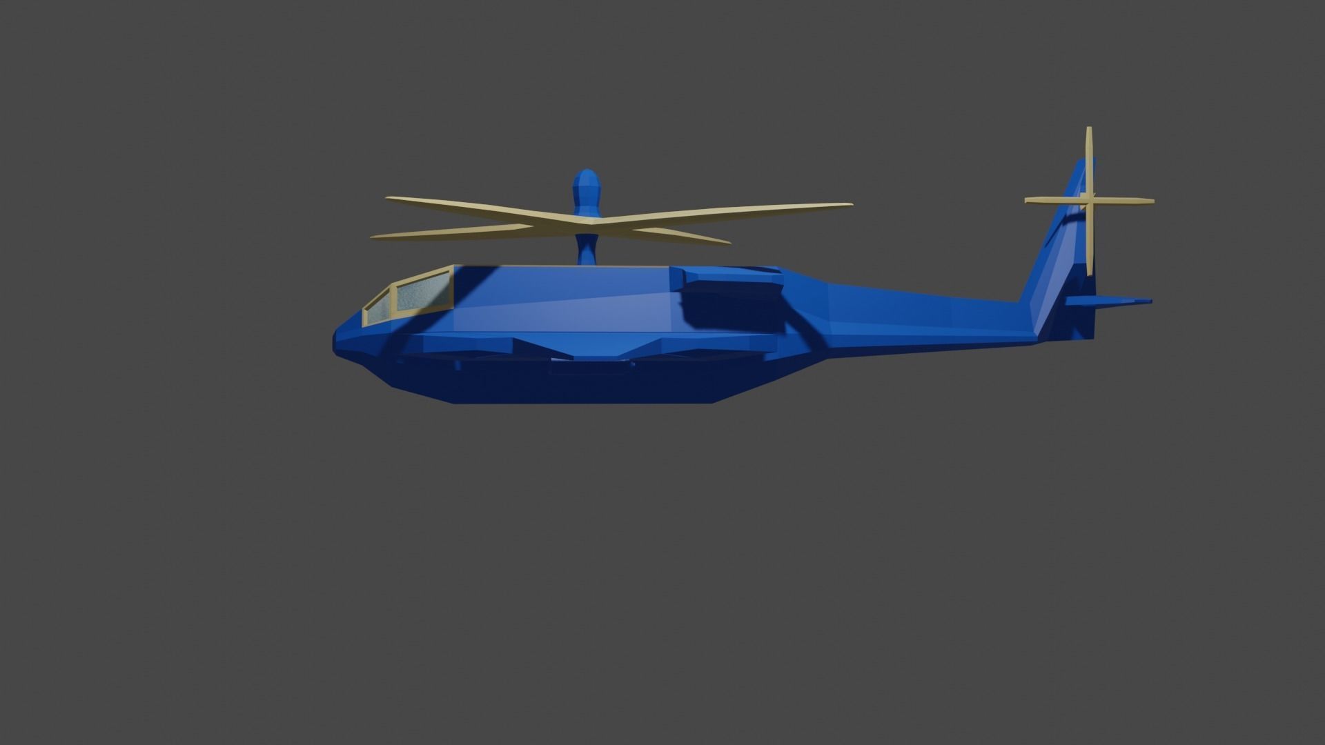 Helicopter 3D model_2