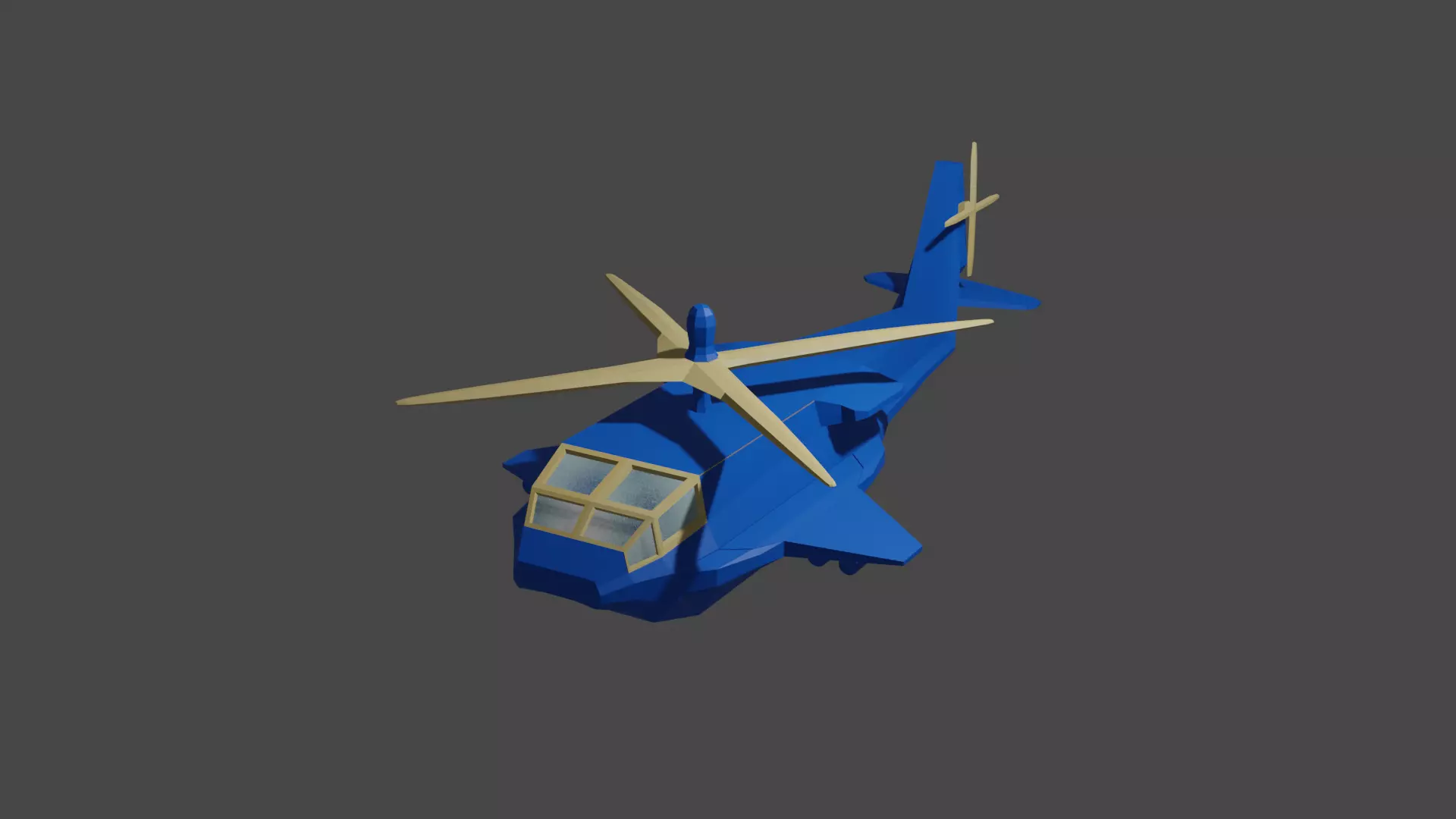 Helicopter 3D model_0