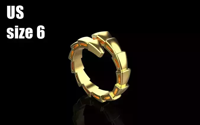serpenti ring model 569