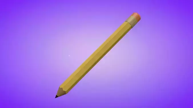 Pencil Low Poly