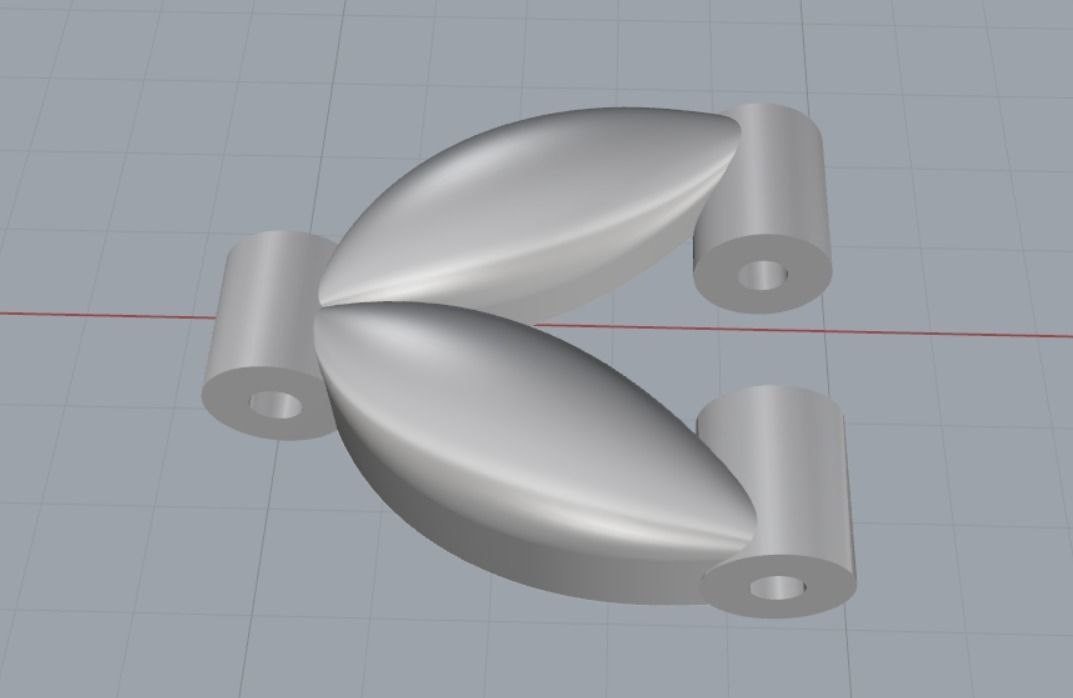 link chain 3D print model_12