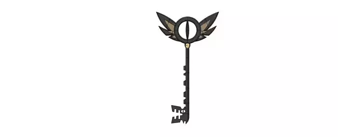 Hazbin Hotel Big Key sword  3D print model