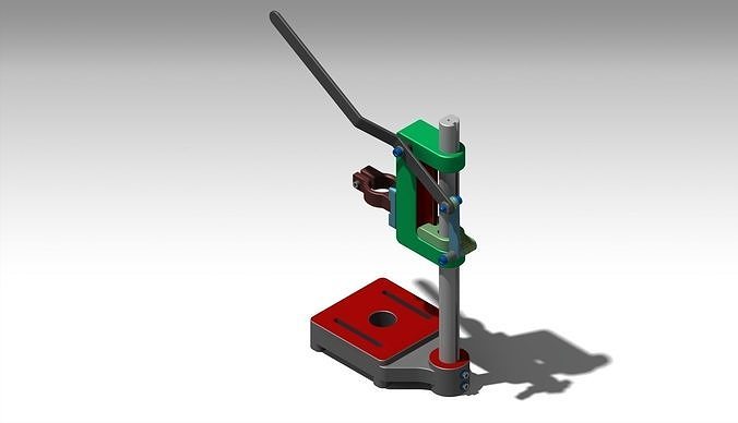 COLUMN DRILL  STAND 3D model