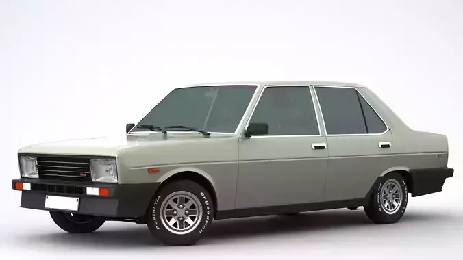 Fiat 131 1981 3D model