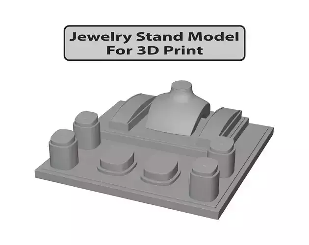 Jewelry Stand Vol 8 3D print model 3D print model