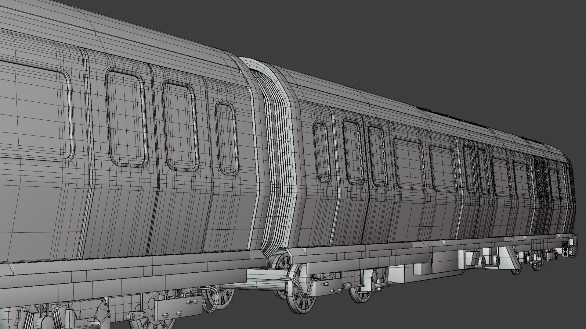 London metro train S8 3D model_8