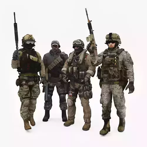 US Navy Seals 3D model