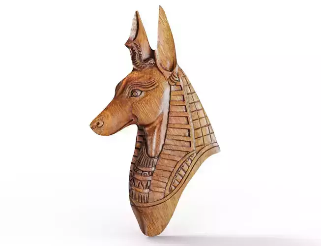 Egyptian Anubis wall decor