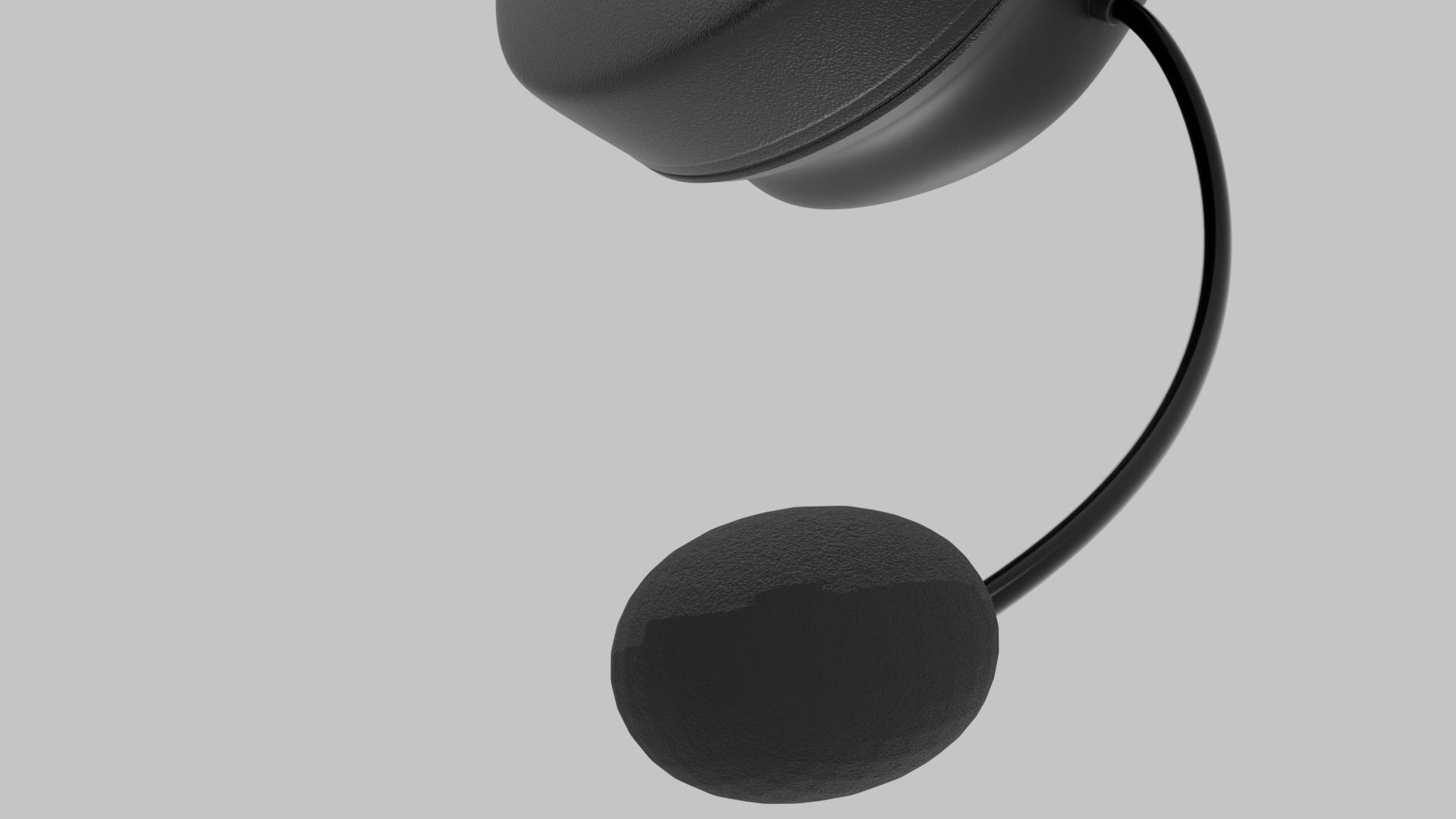 Headset - RAZER-like 3D model_2