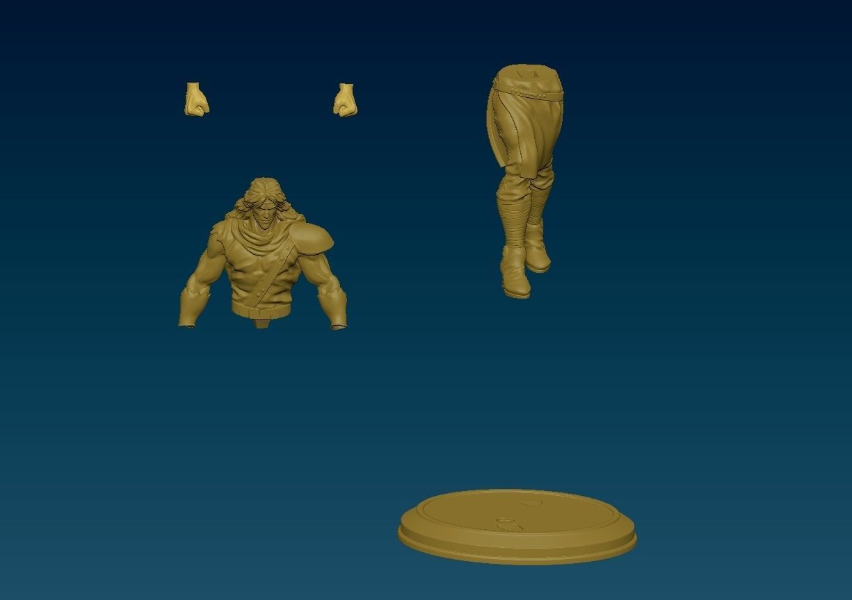 Toki Hokuto no Ken 3D print model_16
