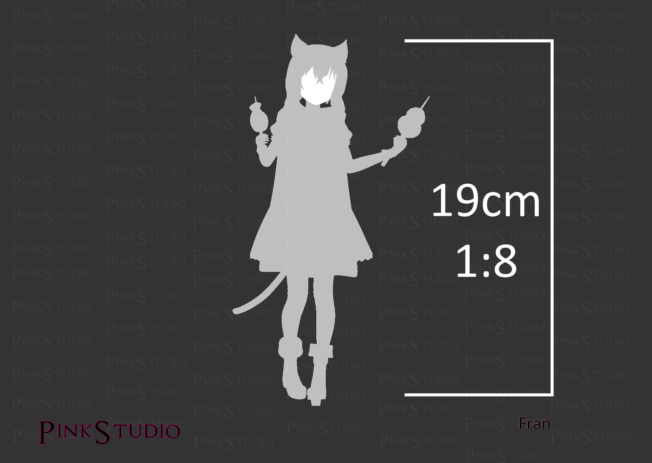 Reincarnated as a sword - Fran 3D print model_24