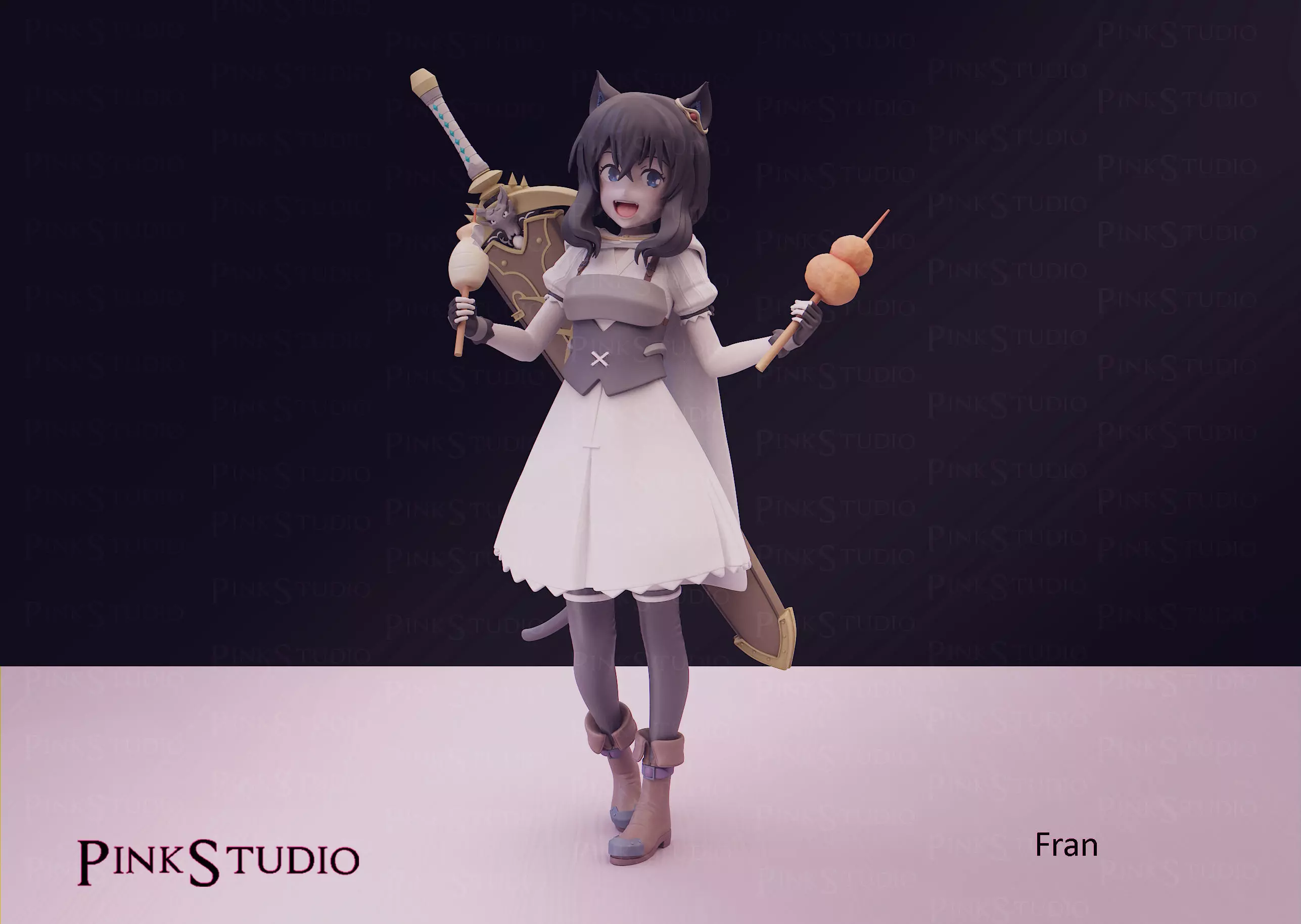 Reincarnated as a sword - Fran 3D print model_0