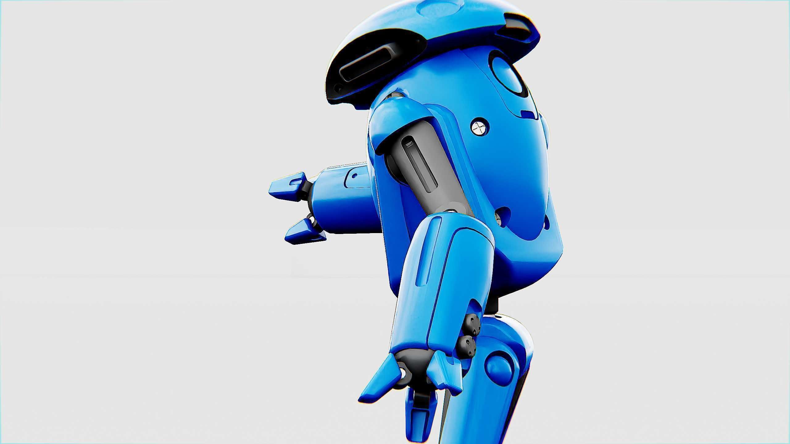 UTILITY BOT SOPHIE Rigged for Unreal Engine - Unity - MIXAMO 3D model_30