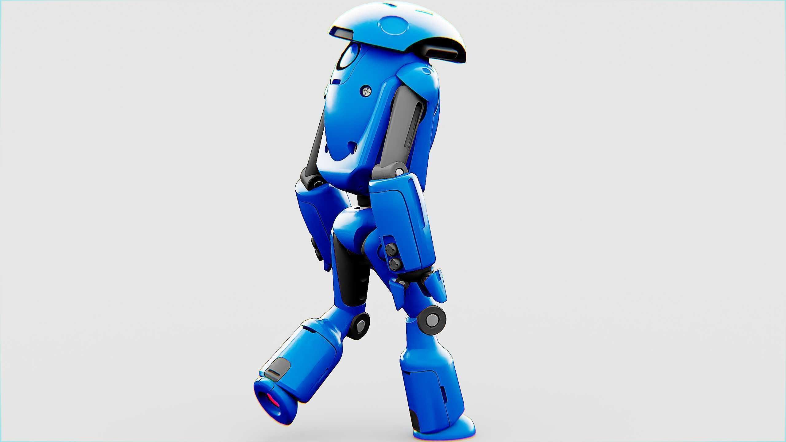 UTILITY BOT SOPHIE Rigged for Unreal Engine - Unity - MIXAMO 3D model_12