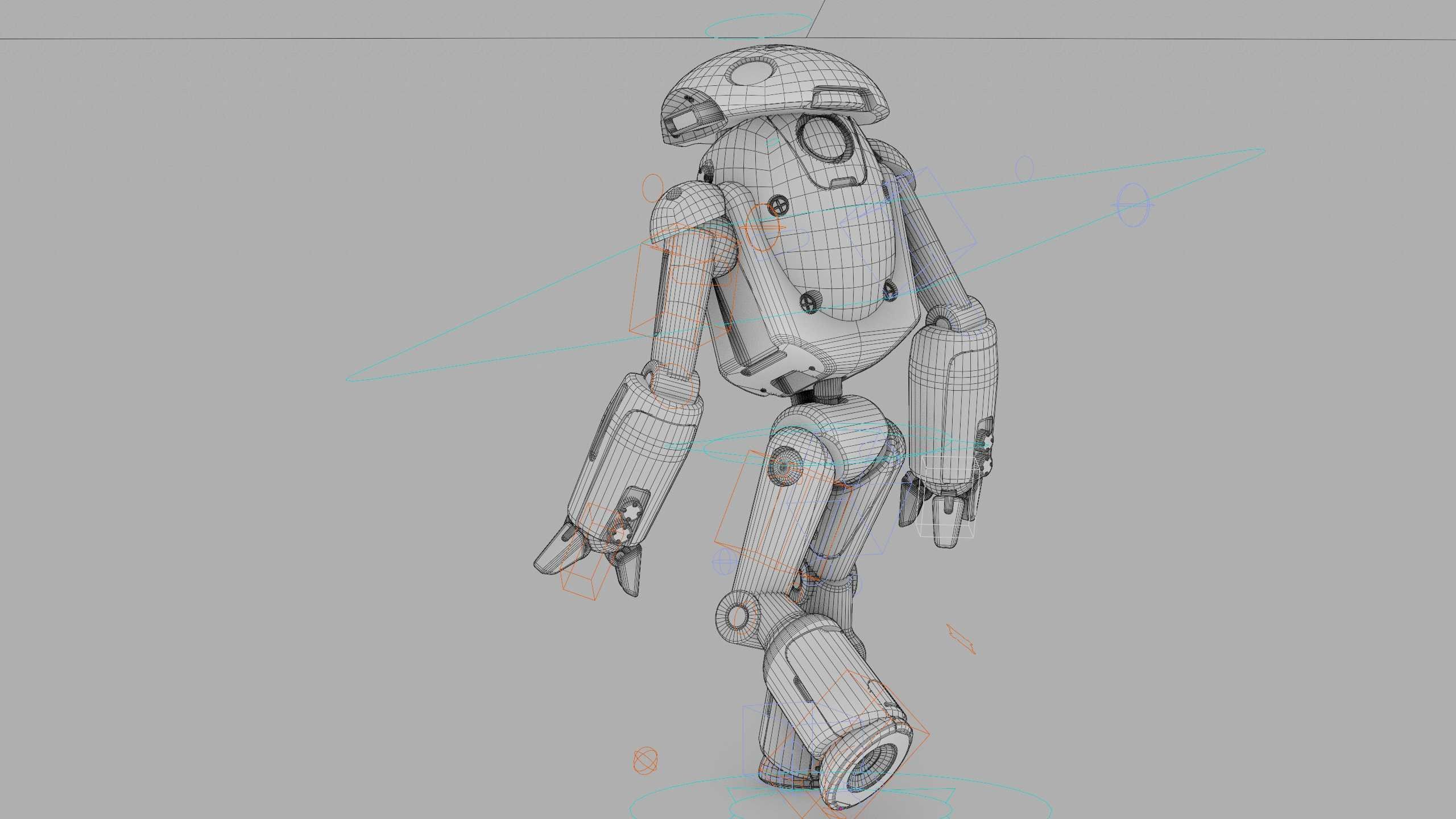 UTILITY BOT SOPHIE Rigged for Unreal Engine - Unity - MIXAMO 3D model_41