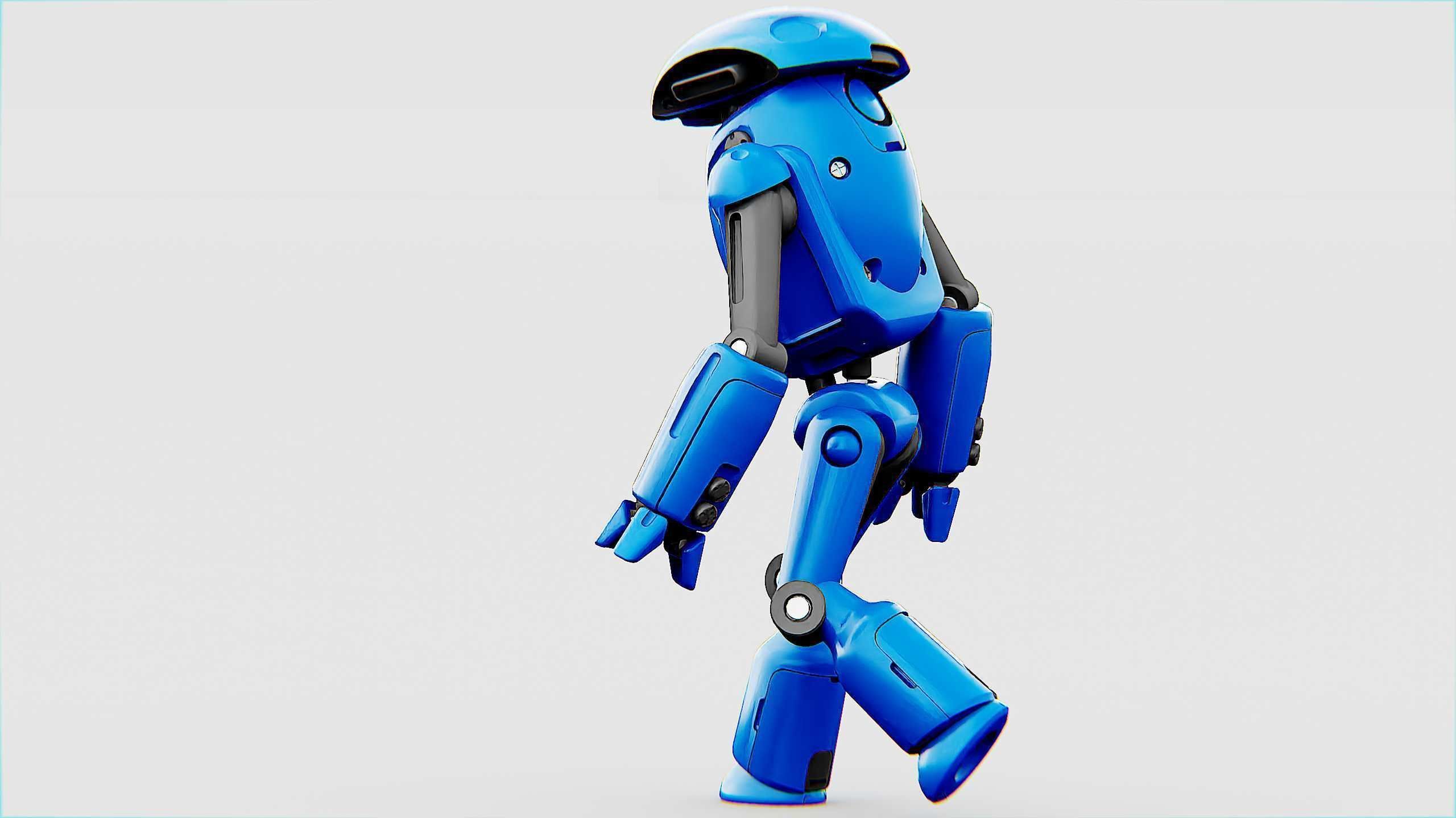 UTILITY BOT SOPHIE Rigged for Unreal Engine - Unity - MIXAMO 3D model_7