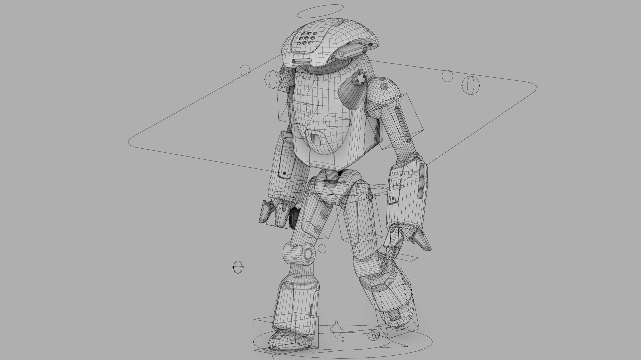 UTILITY BOT SOPHIE Rigged for Unreal Engine - Unity - MIXAMO 3D model_40