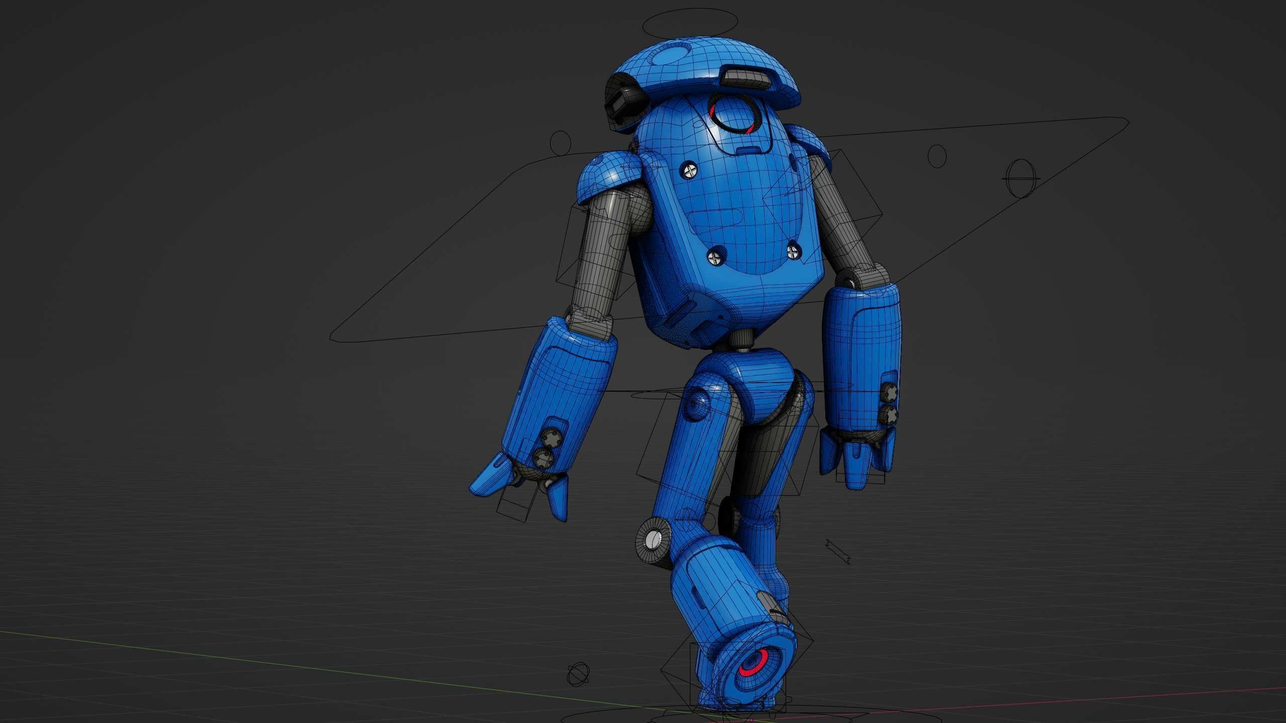 UTILITY BOT SOPHIE Rigged for Unreal Engine - Unity - MIXAMO 3D model_38