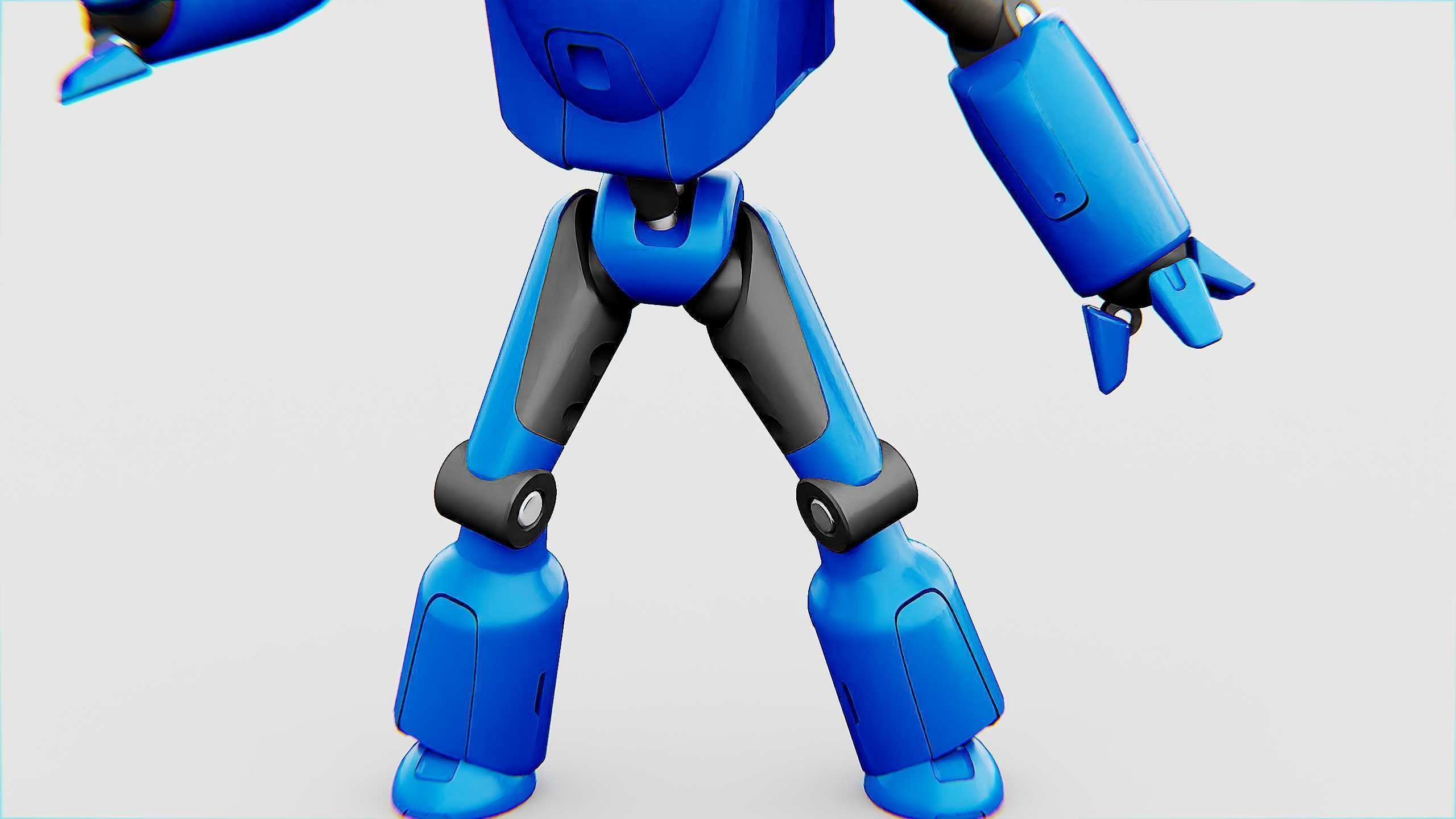 UTILITY BOT SOPHIE Rigged for Unreal Engine - Unity - MIXAMO 3D model_29