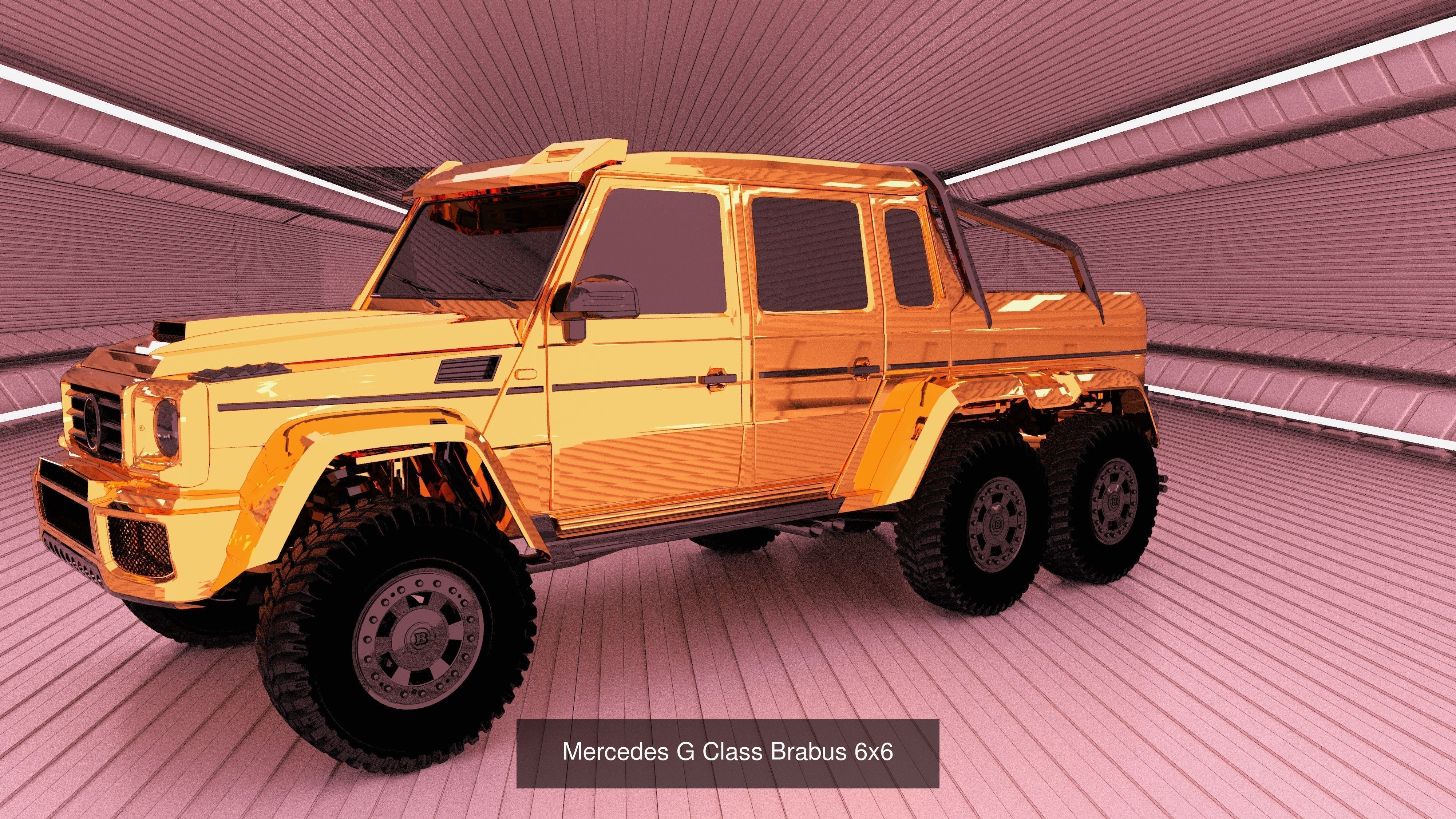 3 Cars for content creators 3D 3D Model Collection_4