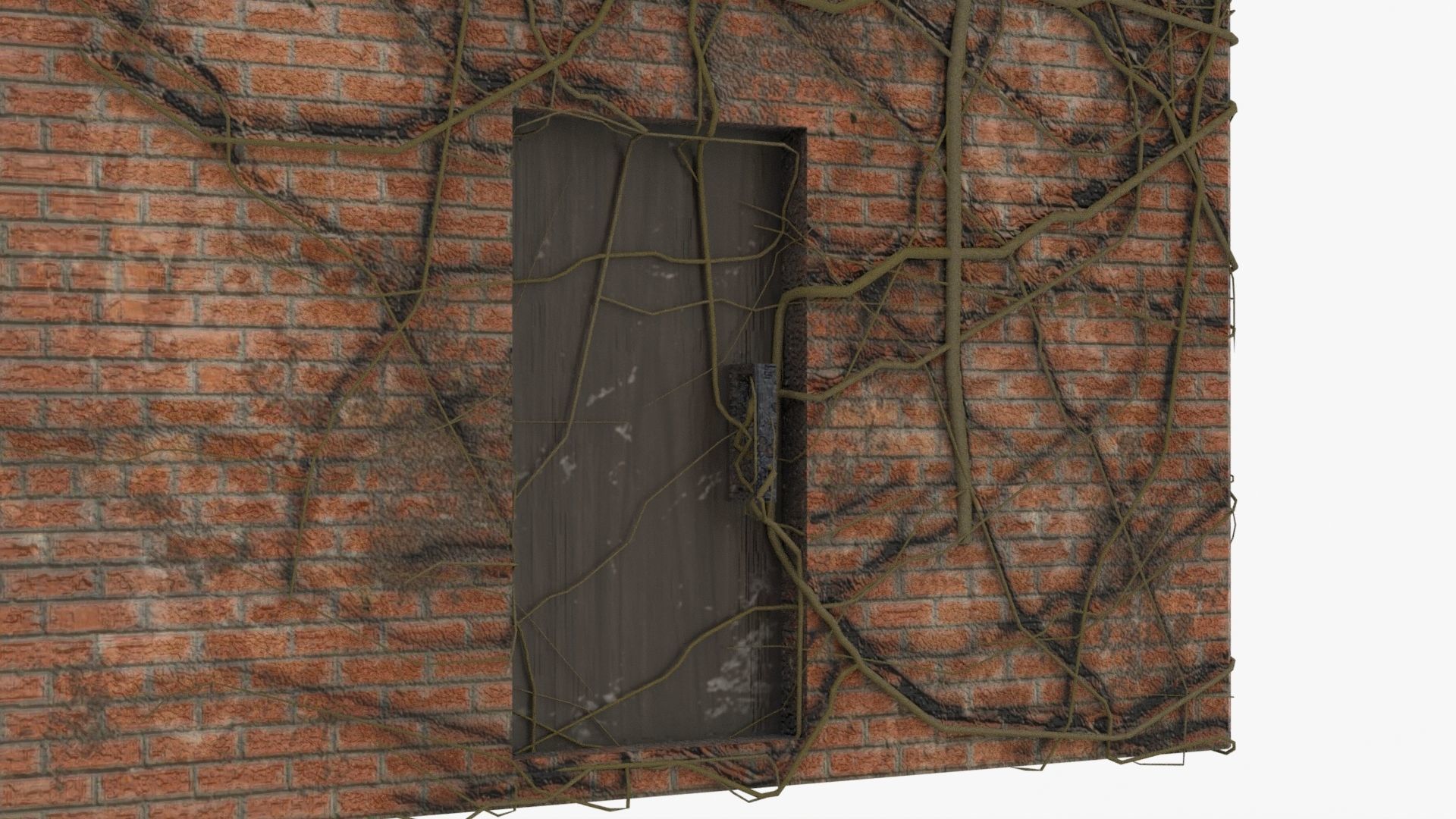 Detailed 4K Old House 3D model_15