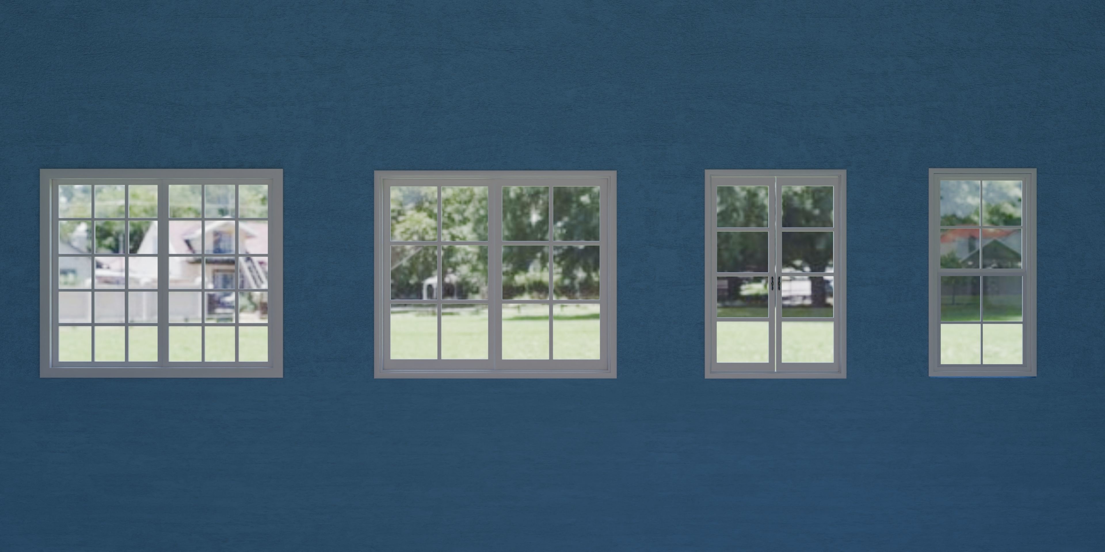 Window Package for your scene or project Free 3D model_2