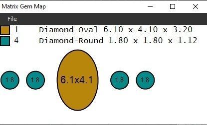 Oval Bezel Engagement Ring  3D print model_1