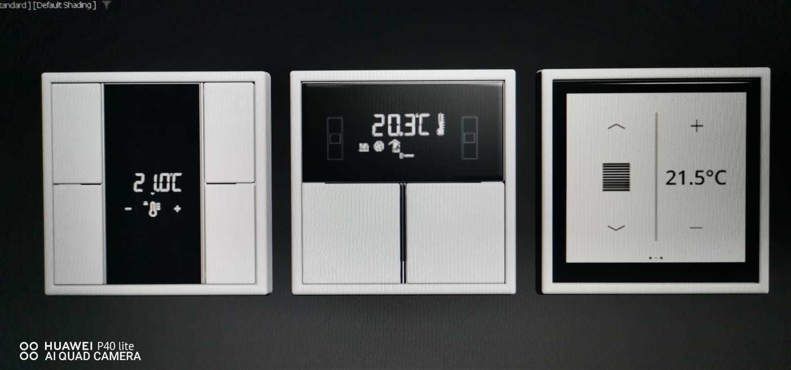 elektronik prizler ve dokunmatik anahtarlar Low-poly 3D model_24