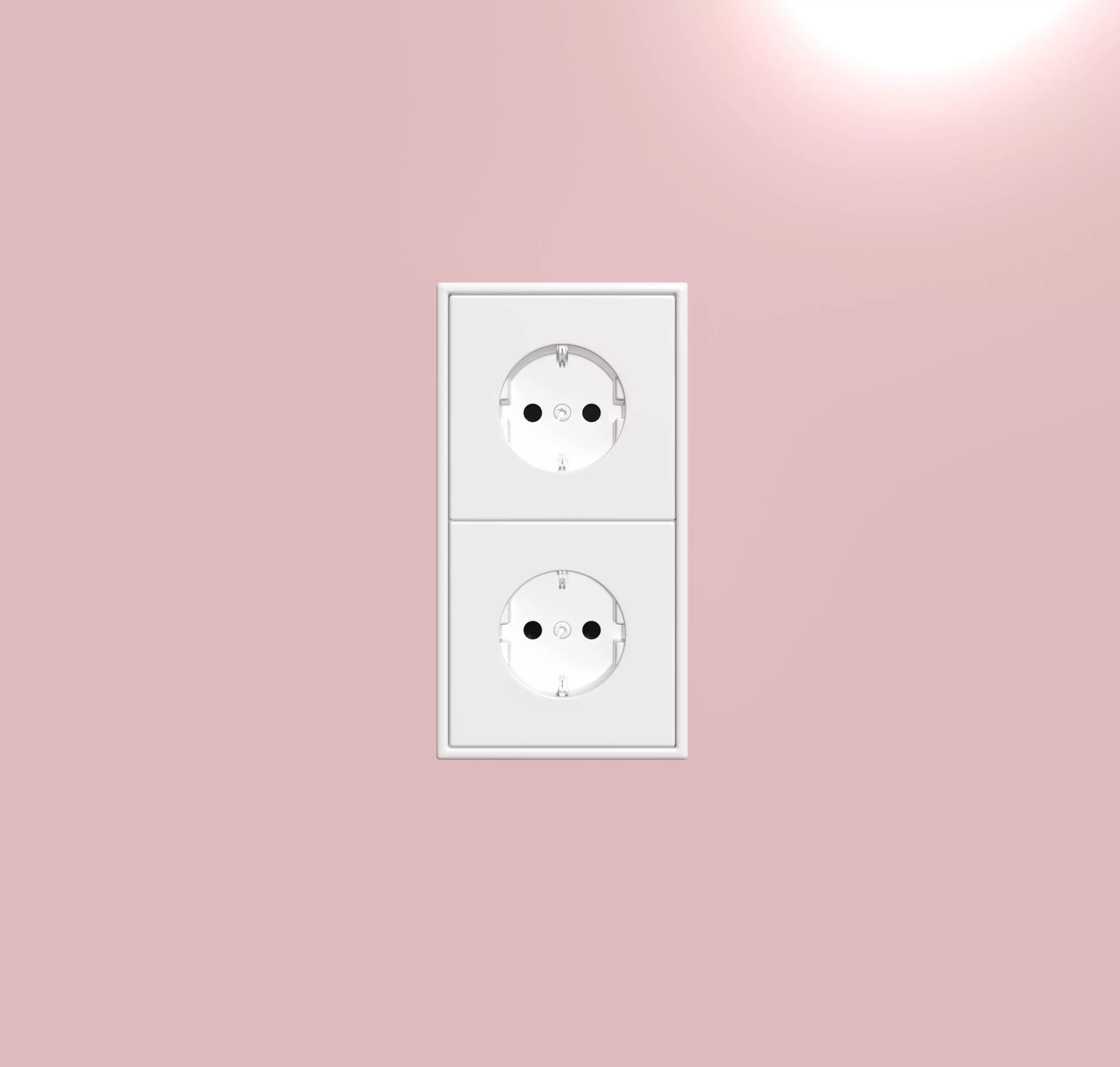 elektronik prizler ve dokunmatik anahtarlar Low-poly 3D model_0