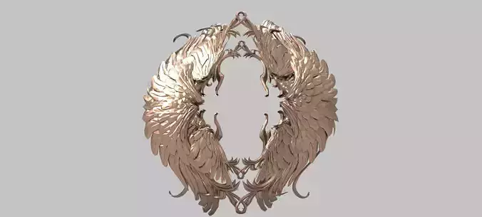 Baroque Heart Wings 