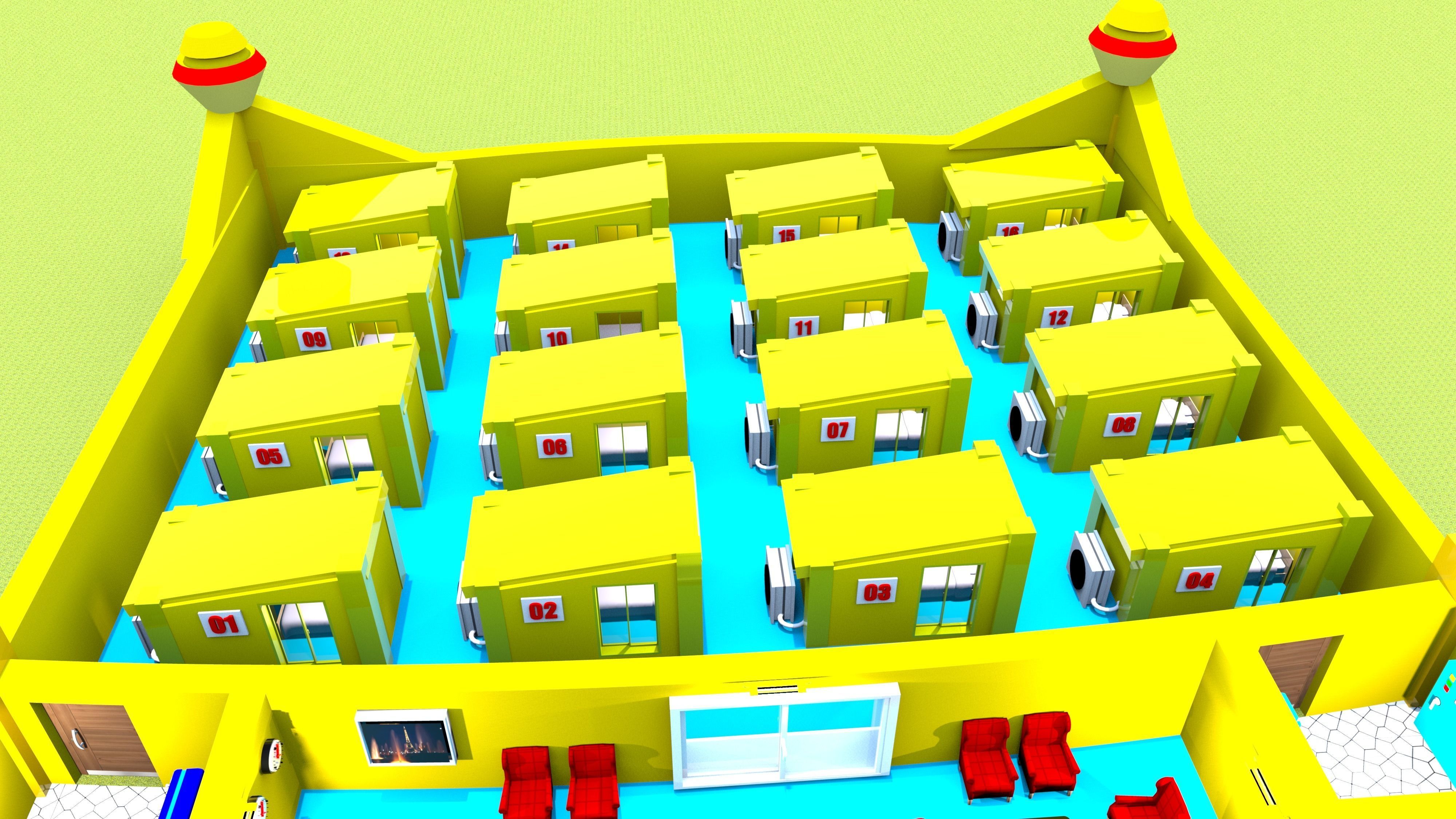 CASEBRE OR CUBED HOSTEL 3D print model_7