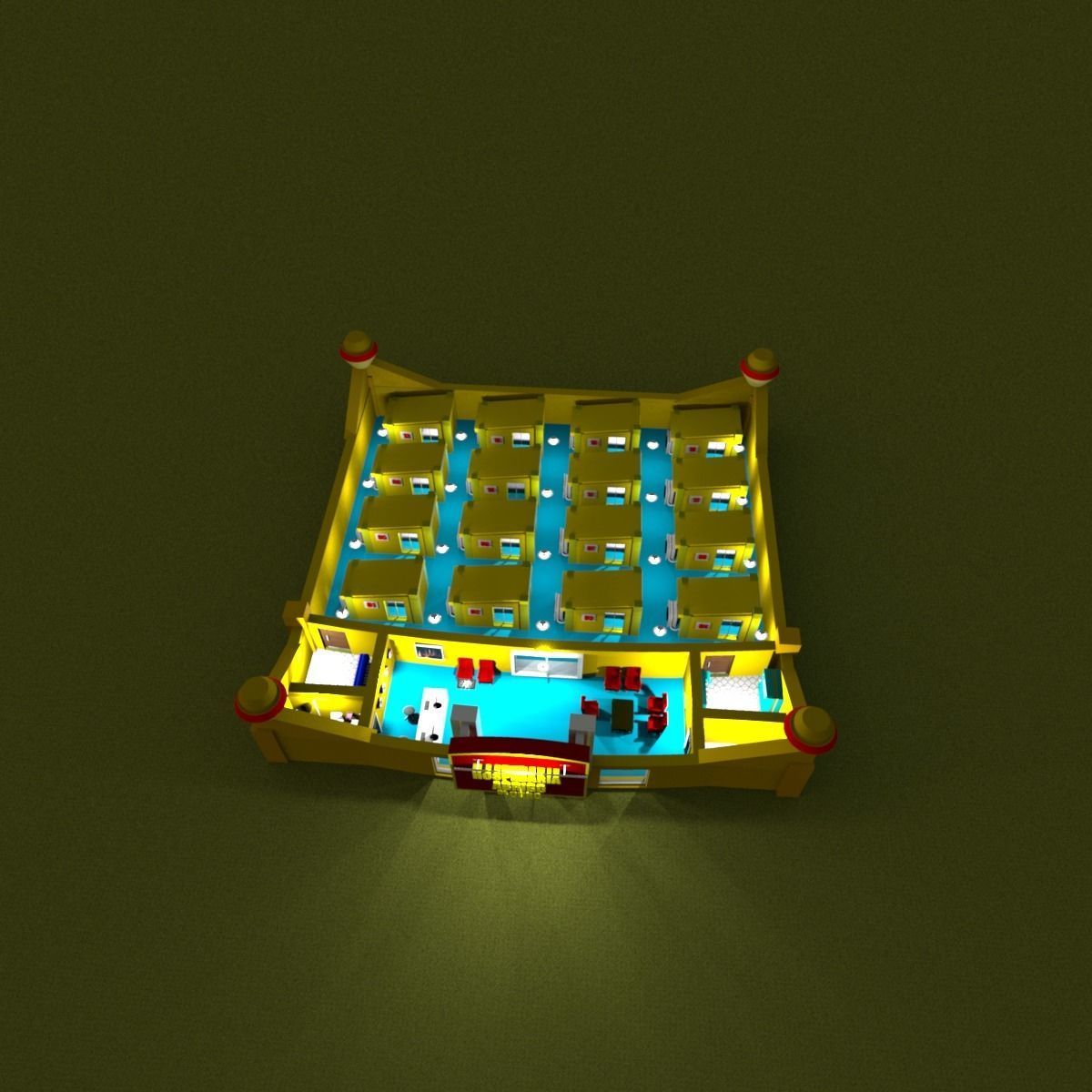 CASEBRE OR CUBED HOSTEL 3D print model_10