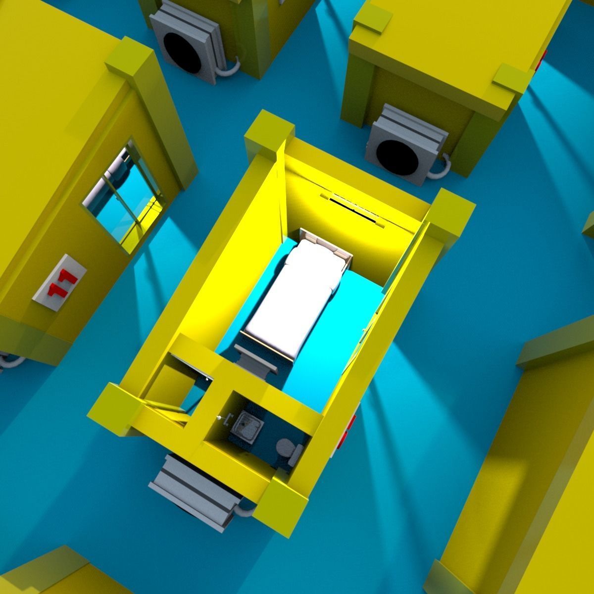 CASEBRE OR CUBED HOSTEL 3D print model_3