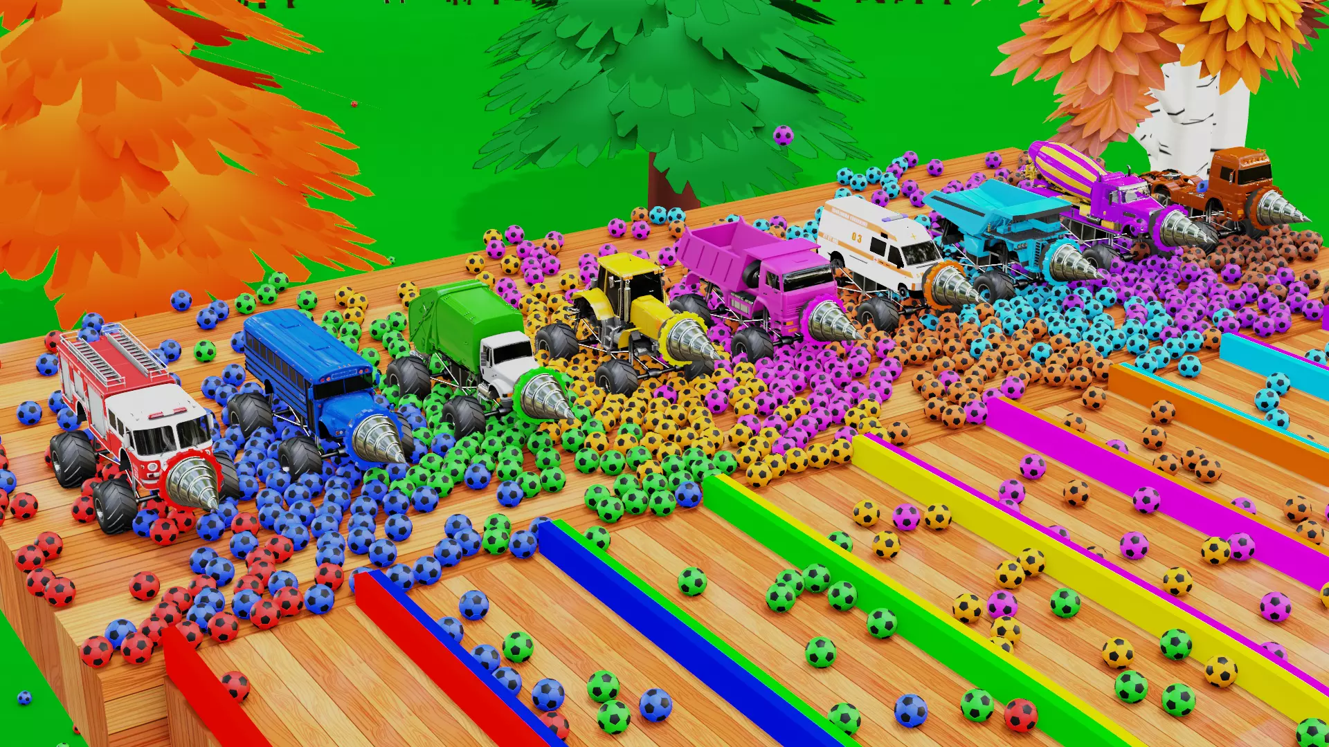 Vehicles Came out from Clay Boxes 3D model_0