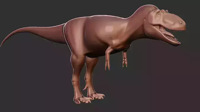 Daspletosaurus base mesh