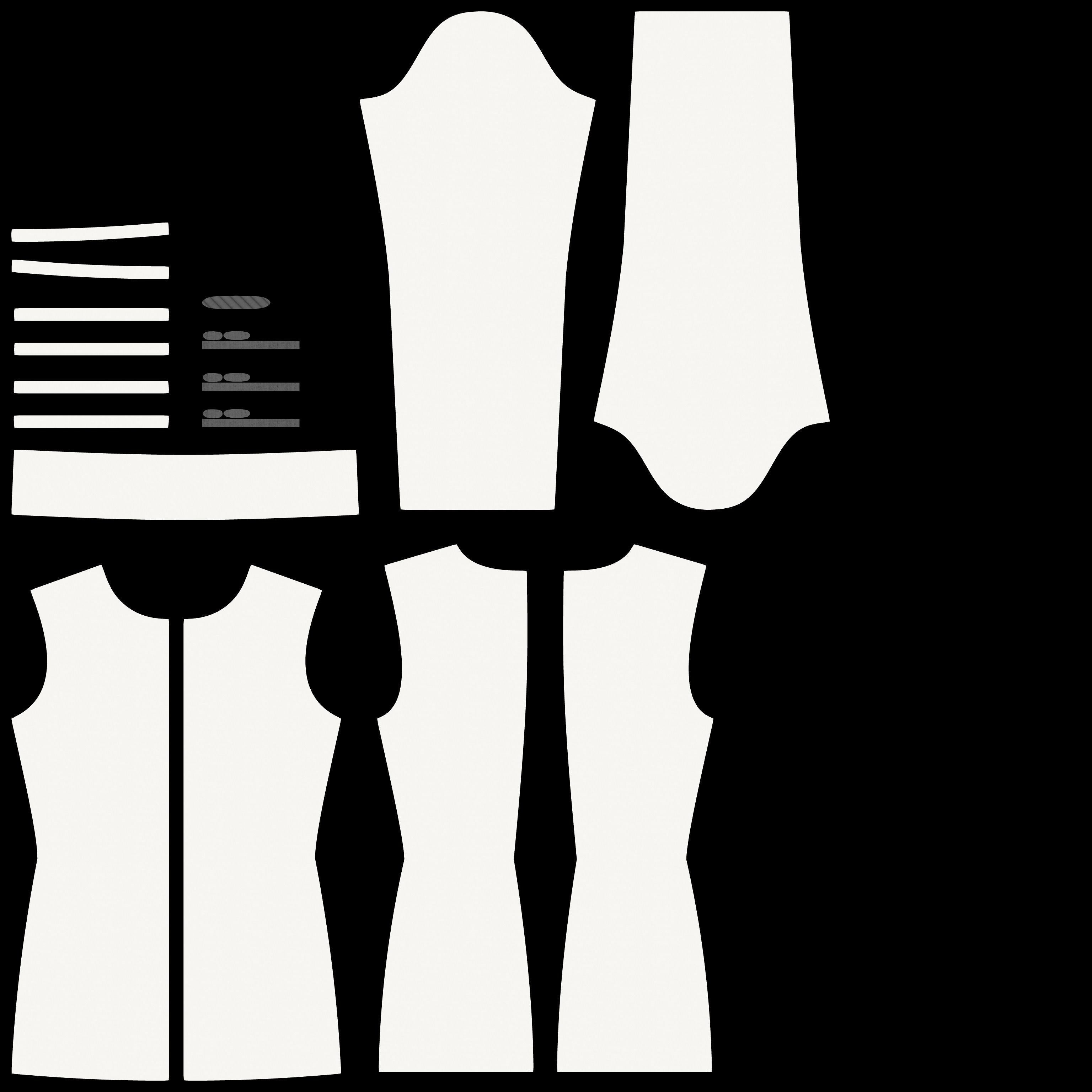 LS Turtleneck Tee 3D model_11