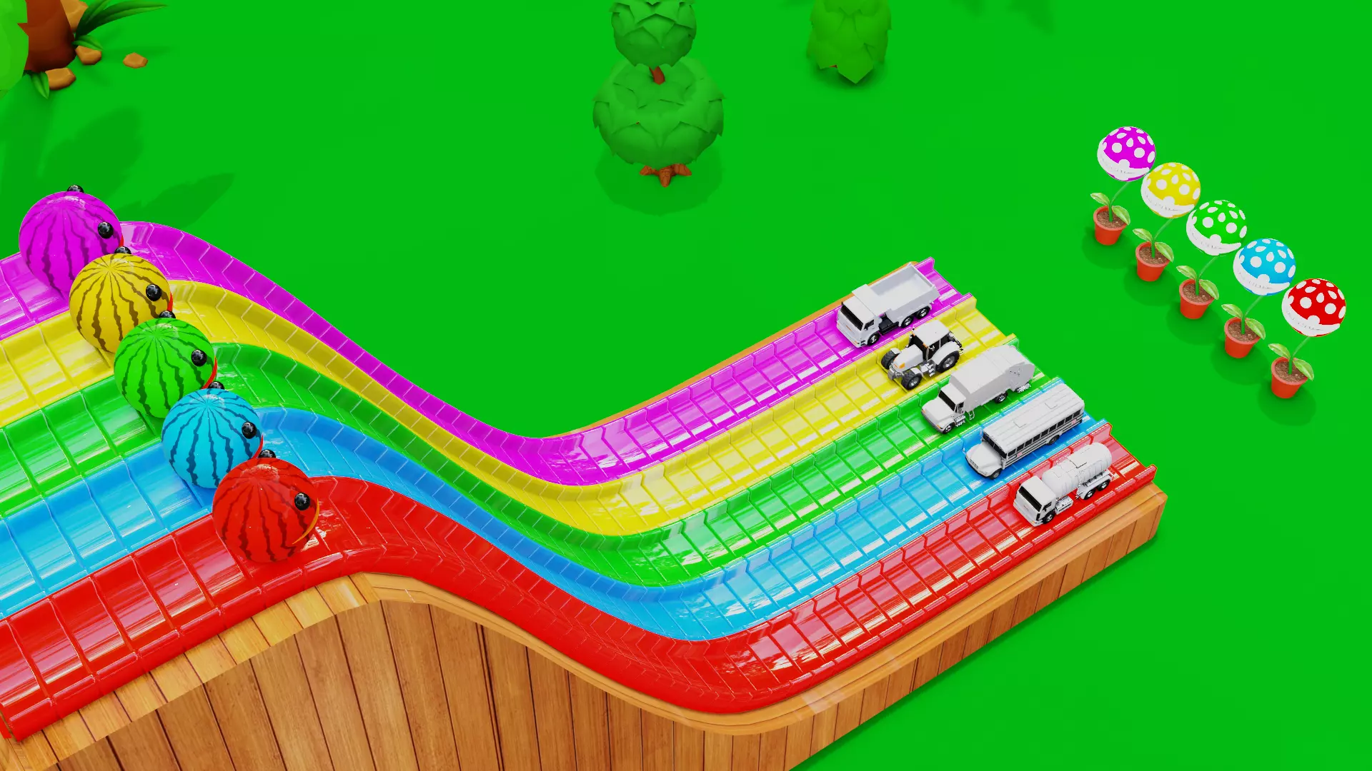 Monster Plant Eating Vehicles 3D model_0