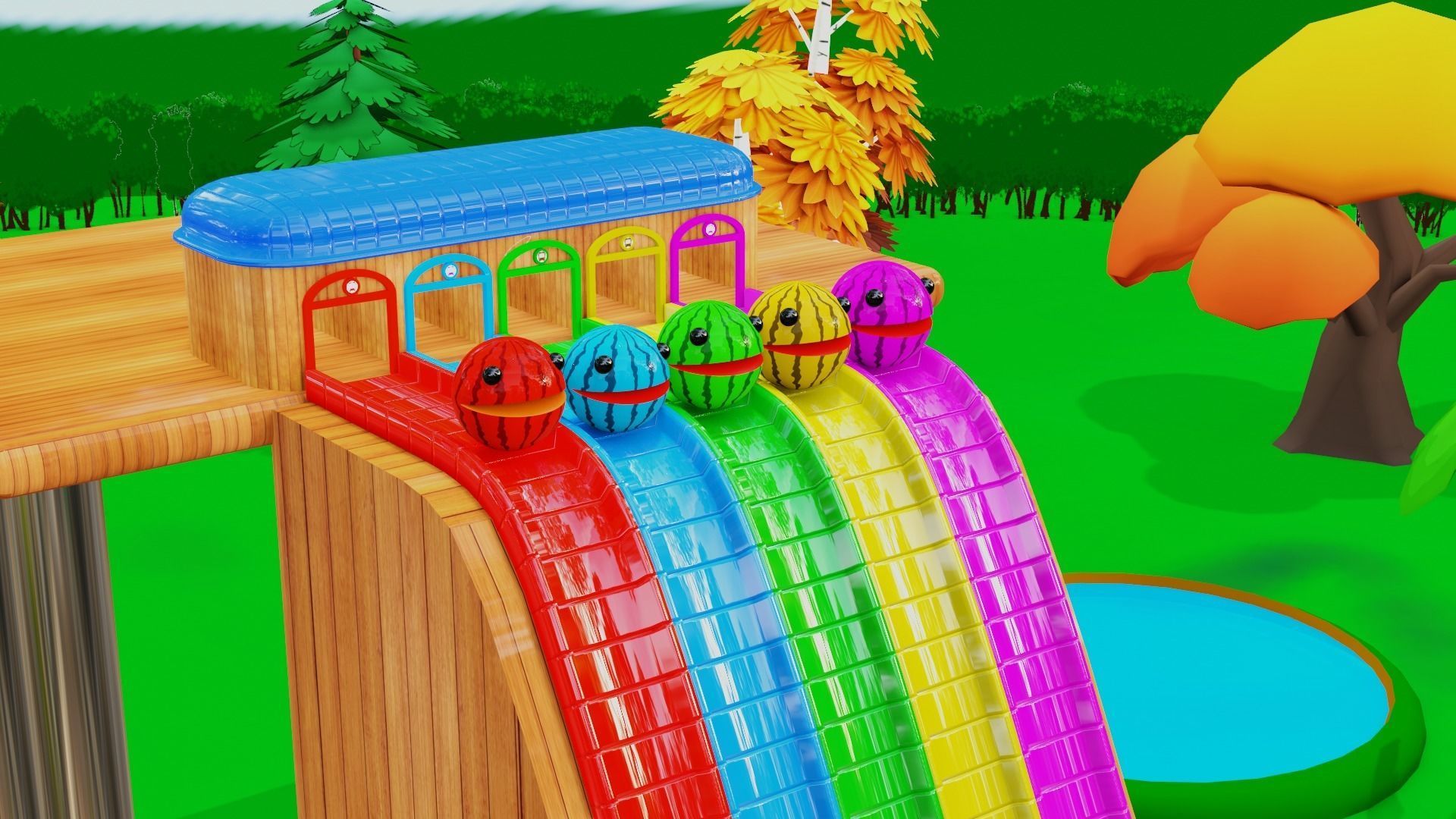 Monster Plant Eating Vehicles 3D model_4