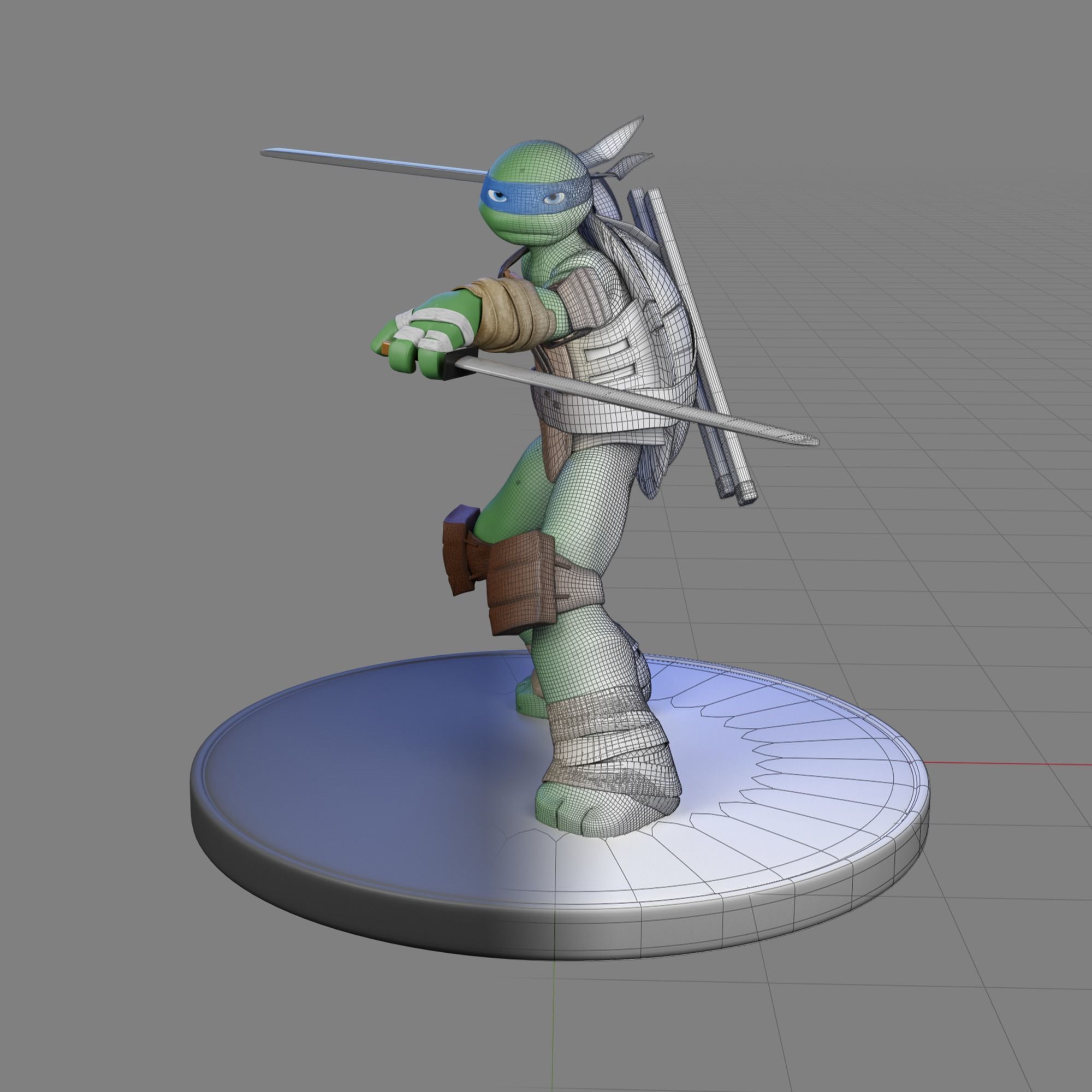 Teenage Mutant Ninja Turtles 3D model_3